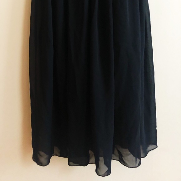 Cami Dress with bodice and Sheer overlay skirt - Picture 7 of 8